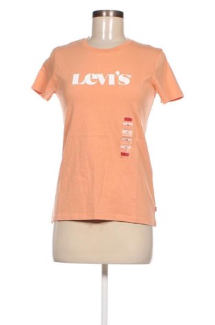 Дамска тениска Levi's, Размер XS, Цвят Оранжев, Цена 34,80 лв.