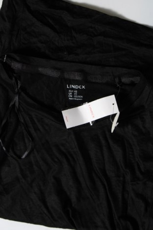 Γυναικείο t-shirt Lindex, Μέγεθος XS, Χρώμα Μαύρο, Τιμή 10,52 €