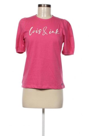 Γυναικείο t-shirt Lois, Μέγεθος S, Χρώμα Ρόζ , Τιμή 17,94 €