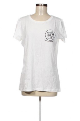 Damen T-Shirt Mantis, Größe L, Farbe Weiß, Preis 14,61 €