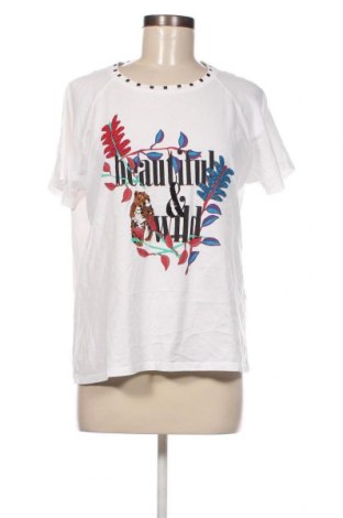 Damen T-Shirt Marc Cain, Größe L, Farbe Weiß, Preis 30,62 €