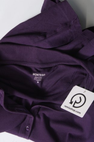 Γυναικείο t-shirt Montego, Μέγεθος S, Χρώμα Βιολετί, Τιμή 3,77 €
