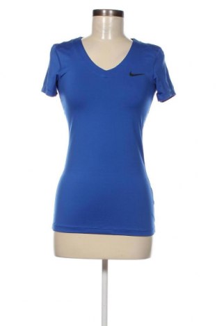 Дамска тениска Nike, Размер S, Цвят Син, Цена 19,00 лв.