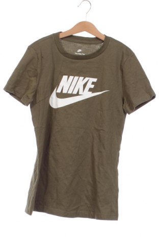 Дамска тениска Nike, Размер XS, Цвят Зелен, Цена 58,00 лв.