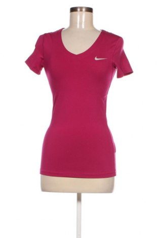 Γυναικείο t-shirt Nike, Μέγεθος S, Χρώμα Βιολετί, Τιμή 12,37 €