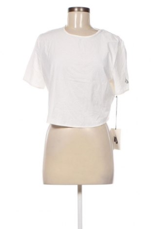 Γυναικείο t-shirt Nike, Μέγεθος L, Χρώμα Εκρού, Τιμή 34,80 €