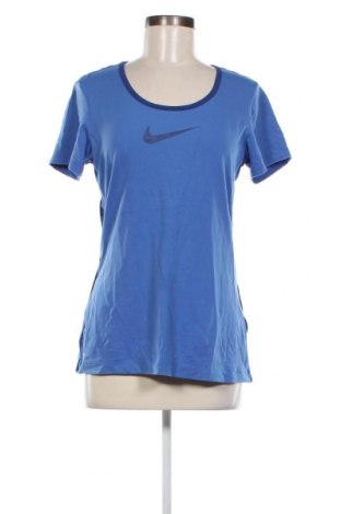 Γυναικείο t-shirt Nike, Μέγεθος M, Χρώμα Μπλέ, Τιμή 12,37 €