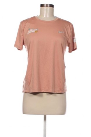 Γυναικείο t-shirt Nike, Μέγεθος M, Χρώμα  Μπέζ, Τιμή 12,37 €
