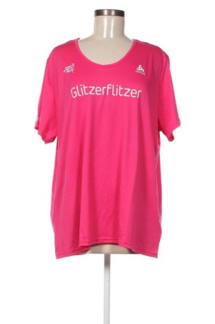 Γυναικείο t-shirt Odlo, Μέγεθος XXL, Χρώμα Ρόζ , Τιμή 18,09 €