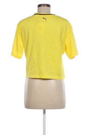 Γυναικείο t-shirt PUMA, Μέγεθος M, Χρώμα Κίτρινο, Τιμή 32,65 €