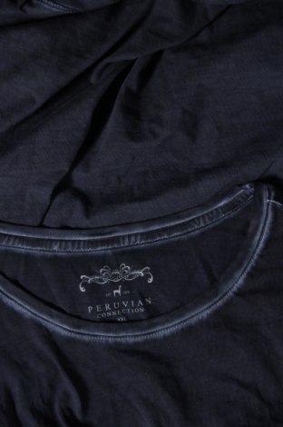 Damen T-Shirt Peruvian Connection, Größe XXL, Farbe Blau, Preis 16,70 €