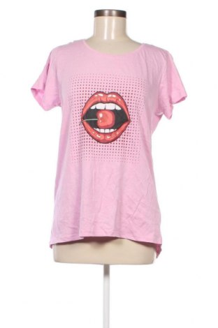 Дамска тениска Piazza Italia, Размер XL, Цвят Розов, Цена 12,60 лв.