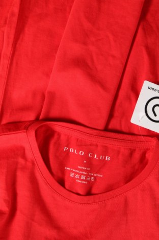 Tricou de femei Polo Club, Mărime M, Culoare Roșu, Preț 190,79 Lei