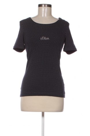 Γυναικείο t-shirt S.Oliver, Μέγεθος S, Χρώμα Μπλέ, Τιμή 4,96 €