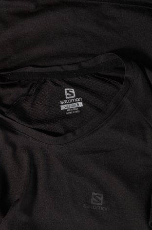 Γυναικείο t-shirt Salomon, Μέγεθος S, Χρώμα Μαύρο, Τιμή 14,85 €