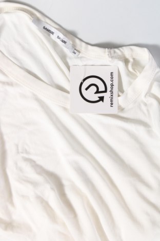 Γυναικείο t-shirt Samsoe & Samsoe, Μέγεθος M, Χρώμα Εκρού, Τιμή 12,37 €