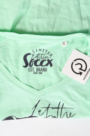 Damen T-Shirt Soccx, Größe M, Farbe Grün, Preis 13,92 €