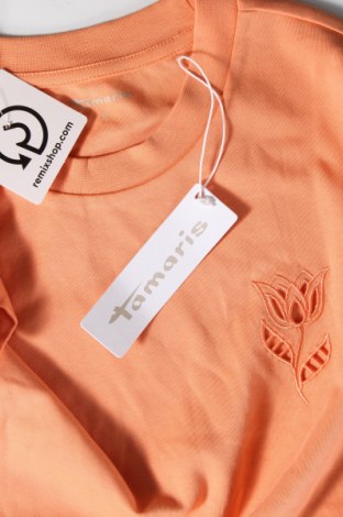 Γυναικείο t-shirt Tamaris, Μέγεθος S, Χρώμα Πορτοκαλί, Τιμή 8,51 €