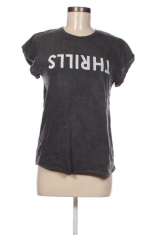 Damen T-Shirt Thrills, Größe M, Farbe Grau, Preis 23,81 €