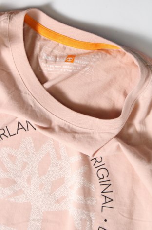 Γυναικείο t-shirt Timberland, Μέγεθος M, Χρώμα Ρόζ , Τιμή 35,05 €