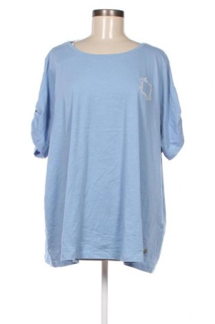 Γυναικείο t-shirt Tom Tailor, Μέγεθος 3XL, Χρώμα Μπλέ, Τιμή 6,80 €