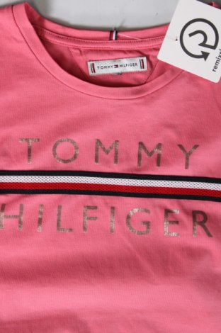 Дамска тениска Tommy Hilfiger, Размер S, Цвят Розов, Цена 25,43 лв.