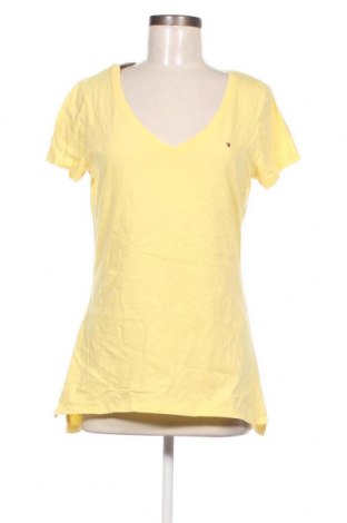 Дамска тениска Tommy Hilfiger, Размер M, Цвят Жълт, Цена 24,00 лв.