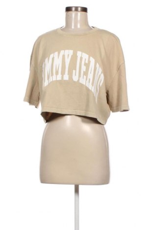 Női póló Tommy Jeans, Méret XL, Szín Bézs, Ár 9 632 Ft