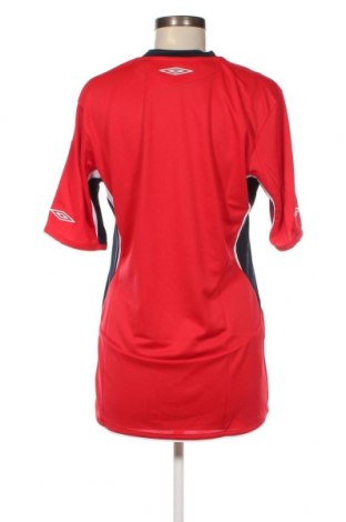 Дамска тениска Umbro, Размер L, Цвят Червен, Цена 34,00 лв.