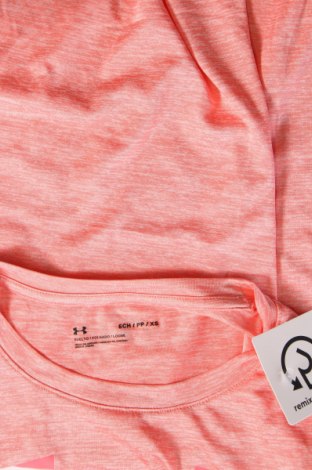 Γυναικείο t-shirt Under Armour, Μέγεθος XS, Χρώμα Ρόζ , Τιμή 12,37 €