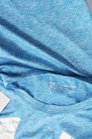 Γυναικείο t-shirt Under Armour, Μέγεθος XS, Χρώμα Μπλέ, Τιμή 12,37 €