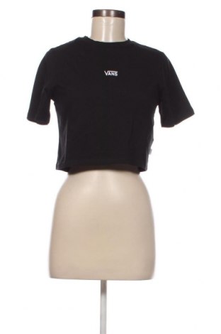 Γυναικείο t-shirt Vans, Μέγεθος M, Χρώμα Μαύρο, Τιμή 18,76 €