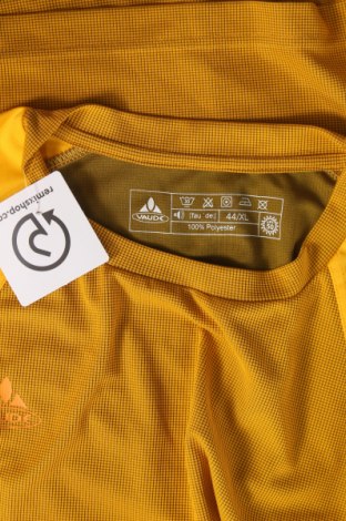 Дамска тениска Vaude, Размер XL, Цвят Жълт, Цена 20,00 лв.