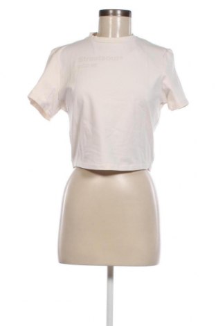 Damen T-Shirt Viral Vibes, Größe L, Farbe Ecru, Preis 4,59 €