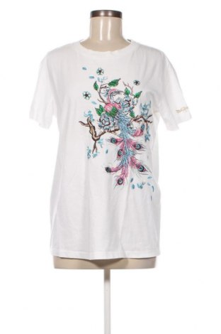 Γυναικείο t-shirt WE ARE REPLAY, Μέγεθος XS, Χρώμα Λευκό, Τιμή 60,31 €