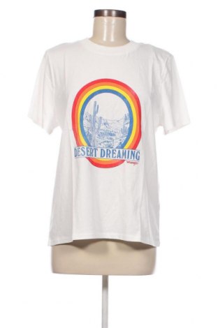 Γυναικείο t-shirt Wrangler, Μέγεθος L, Χρώμα Λευκό, Τιμή 26,61 €