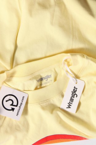 Дамска тениска Wrangler, Размер L, Цвят Жълт, Цена 49,30 лв.