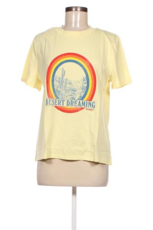 Damen T-Shirt Wrangler, Größe L, Farbe Gelb, Preis 25,42 €