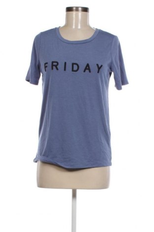 Damen T-Shirt Yfl Reserved, Größe M, Farbe Blau, Preis € 5,52