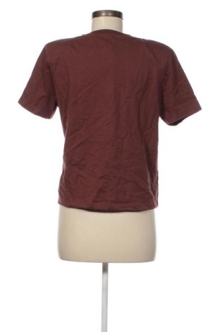 Γυναικείο t-shirt Zara, Μέγεθος M, Χρώμα Καφέ, Τιμή 4,95 €
