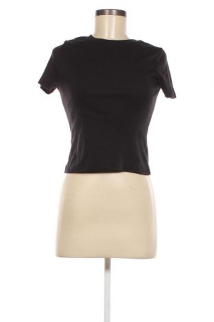 Дамска тениска Zara, Размер S, Цвят Черен, Цена 7,84 лв.