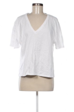 Γυναικείο t-shirt Zara, Μέγεθος L, Χρώμα Λευκό, Τιμή 3,17 €