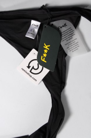 Γυναικείο μαγιό F**k, Μέγεθος S, Χρώμα Μαύρο, Τιμή 20,62 €