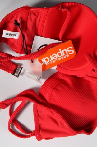 Damen-Badeanzug Superdry, Größe L, Farbe Rot, Preis 20,00 €