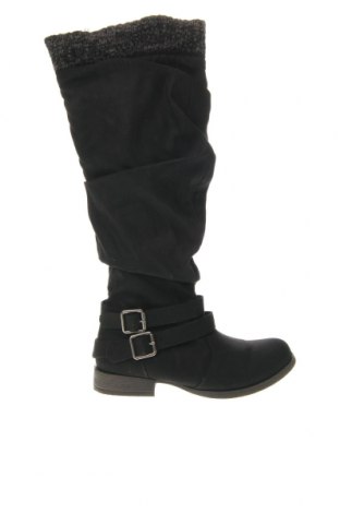 Γυναικείες μπότες Justfab, Μέγεθος 36, Χρώμα Μαύρο, Τιμή 7,42 €