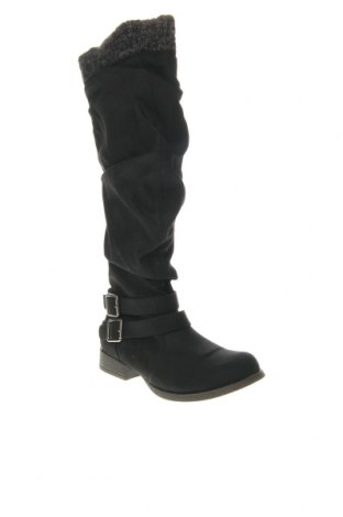 Γυναικείες μπότες Justfab, Μέγεθος 36, Χρώμα Μαύρο, Τιμή 16,62 €