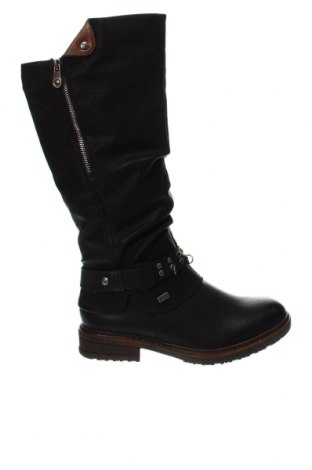 Γυναικείες μπότες Rieker, Μέγεθος 39, Χρώμα Μαύρο, Τιμή 34,70 €