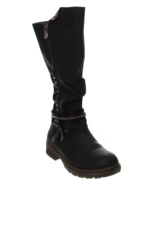 Γυναικείες μπότες Rieker, Μέγεθος 39, Χρώμα Μαύρο, Τιμή 27,22 €