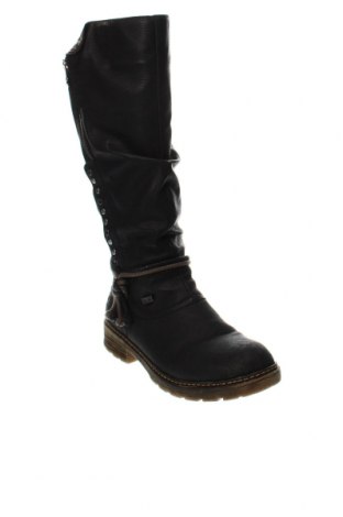 Γυναικείες μπότες Rieker, Μέγεθος 39, Χρώμα Μαύρο, Τιμή 27,22 €