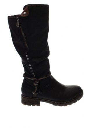 Γυναικείες μπότες Rieker, Μέγεθος 39, Χρώμα Μαύρο, Τιμή 26,68 €